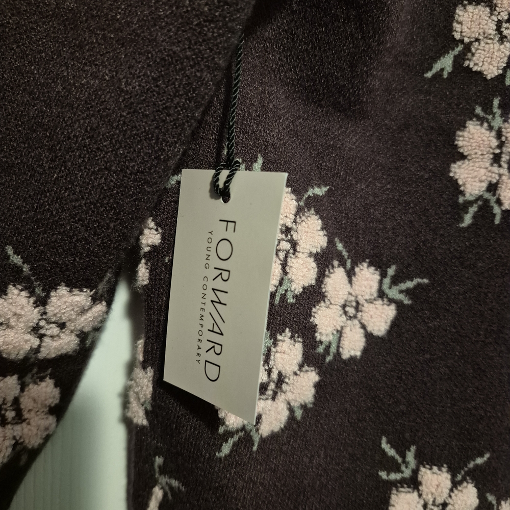 Floral Knit Cardigan Sweater - Picture 4 of 7